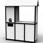 outdoor water cooler cabinet