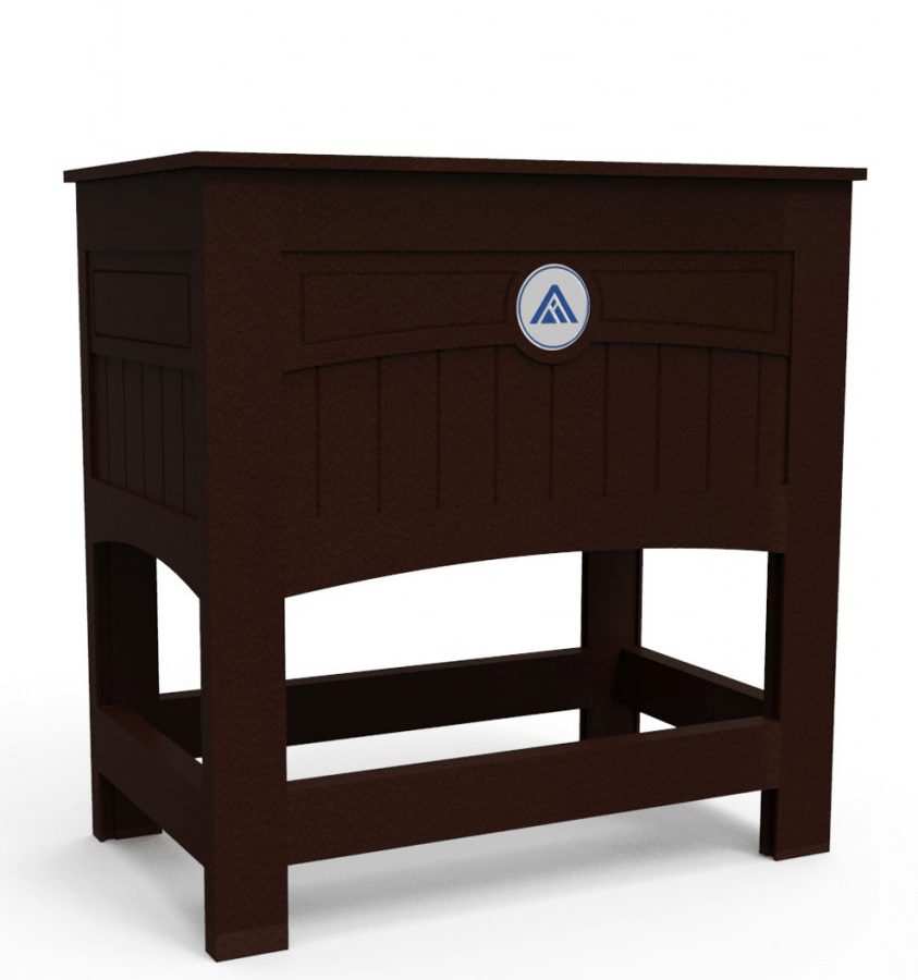 Commercial Ice Cooler with Stand Spares Your Back