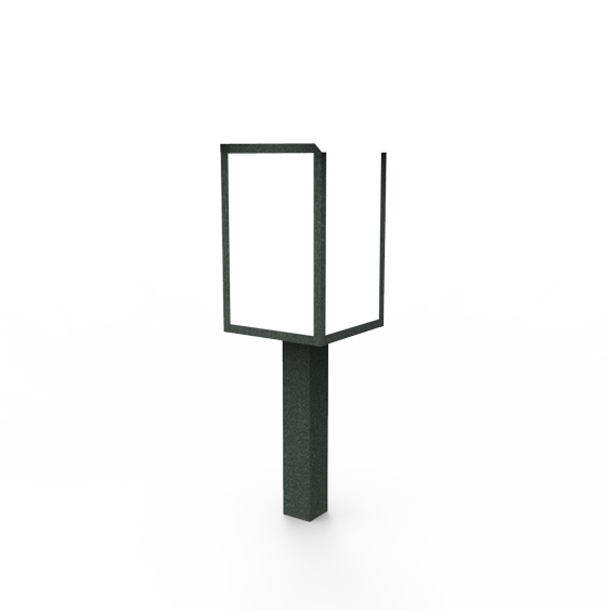 Water Cooler Stand with Outdoor Mount for Parks and Trails