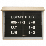 message display board