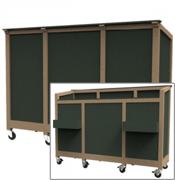 Commercial Portable Bar for Resorts, Pools, Clubs, Golf Courses