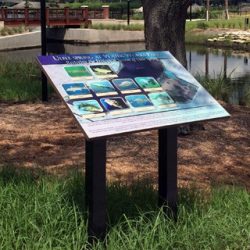 outdoor interpretive signs