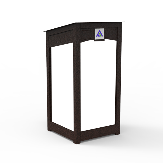 Angled Top Hostess Podium Model Number PD1S