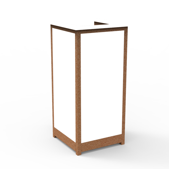 Flat Top Hostess Podium Model Number PD4T