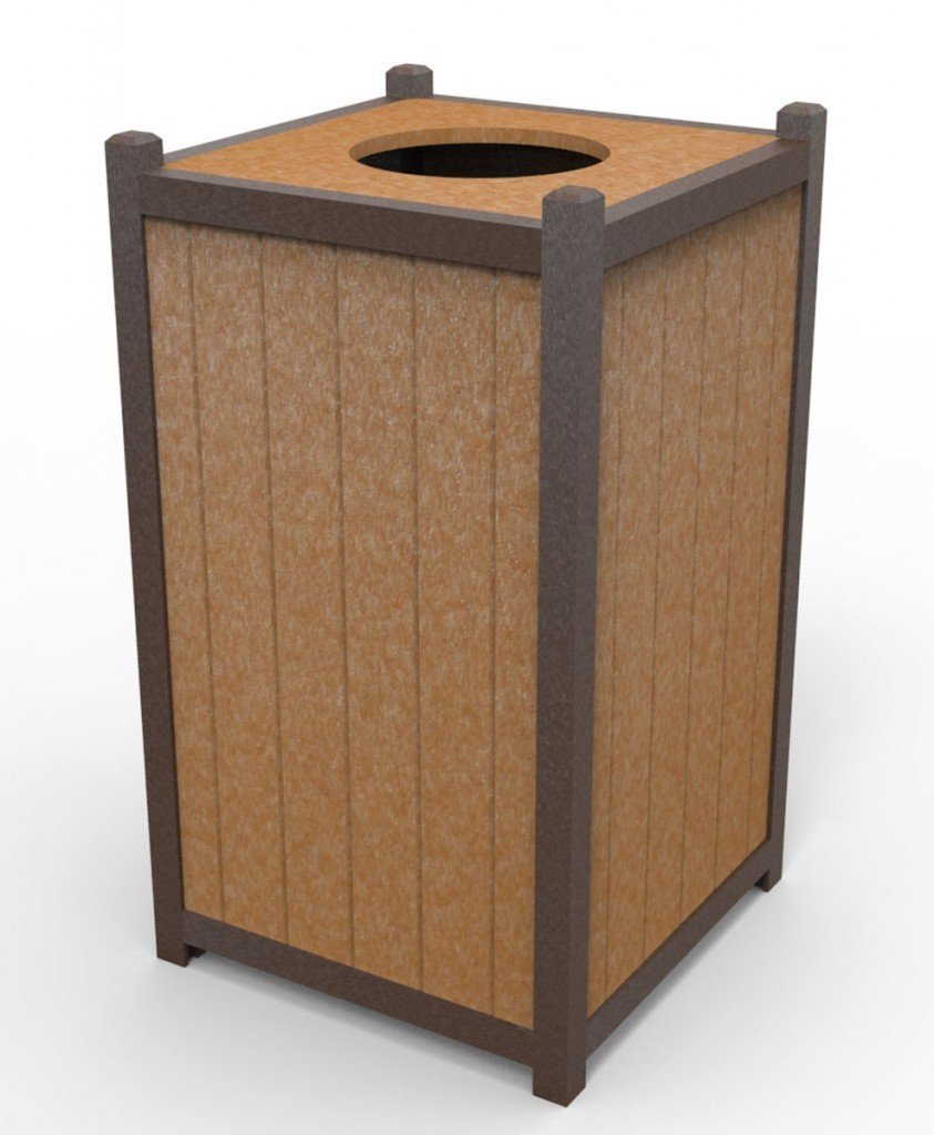 EcoFriendly Waste Receptacles and Recycling Receptacles