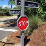 recycled plastic street signs