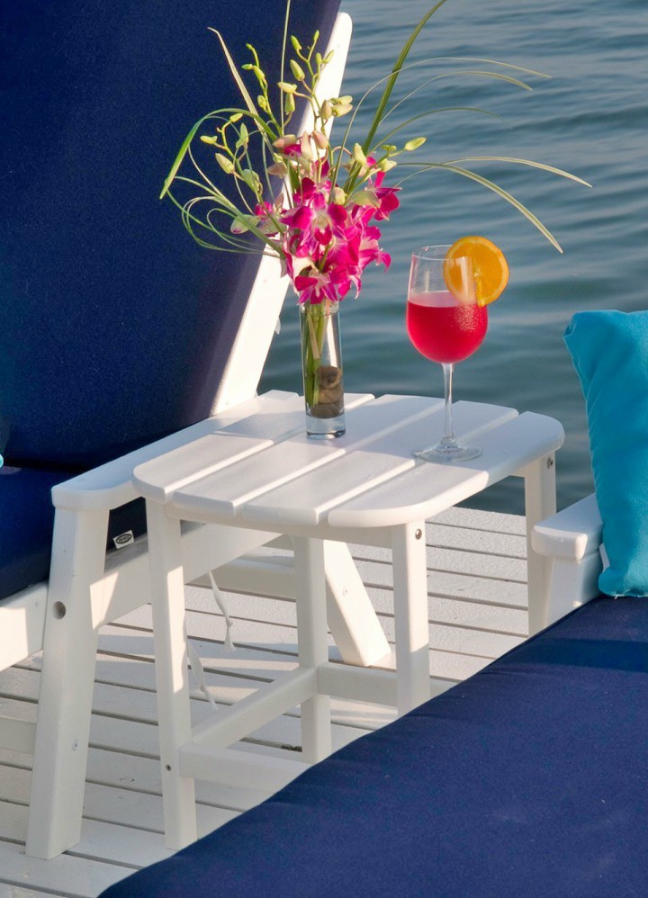 south beach side table