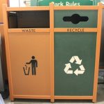 waste recycling container