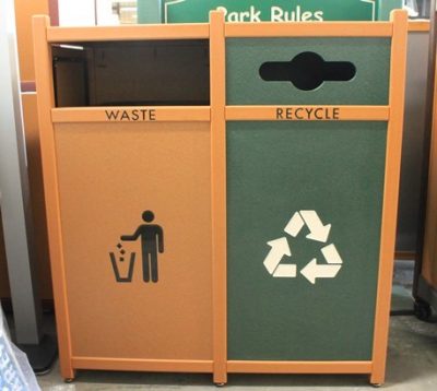 waste recycling container