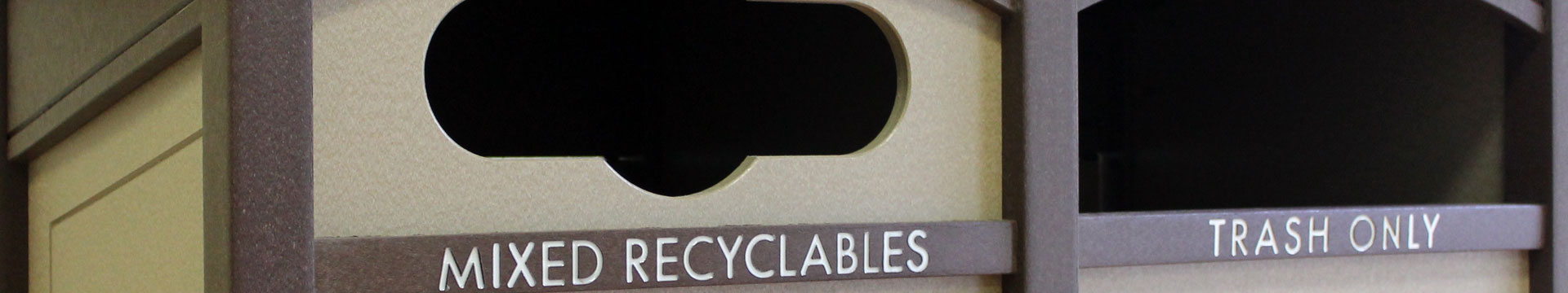 custom recycling bins