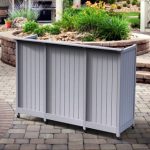 outdoor portable bar flat top