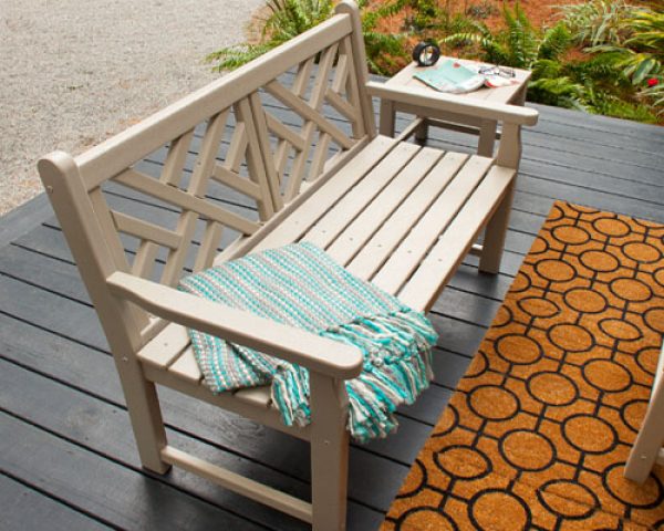 Patio Chippendale Bench
