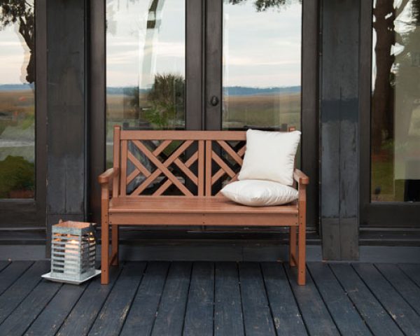 Outdoor Chippendale Bench