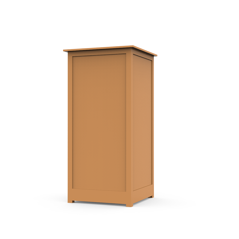 Hostess Podium w Angled Top Commercial Outdoor Podium