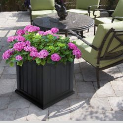 recycled plastic planters