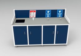 Hand Sanitizer Dispenser Stations - HSDWX-Q
