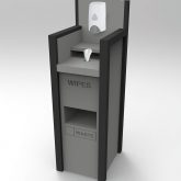 Hand Sanitizer Wipes Stand - HSDW2