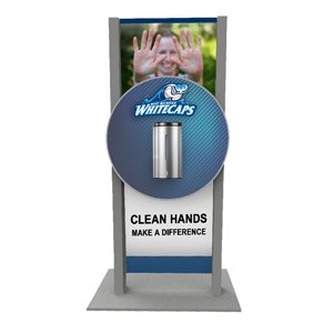 Hand Sanitizer Dispenser Station