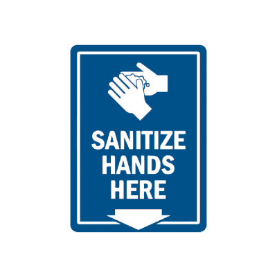 Wash Hands Safety Sign - Image 4