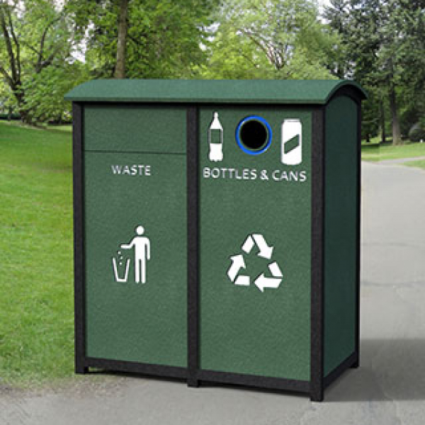 Outdoor Recycling Bins & Waste Containers Made to Order